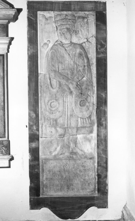 lapide tombale - ambito romano (sec. XV)